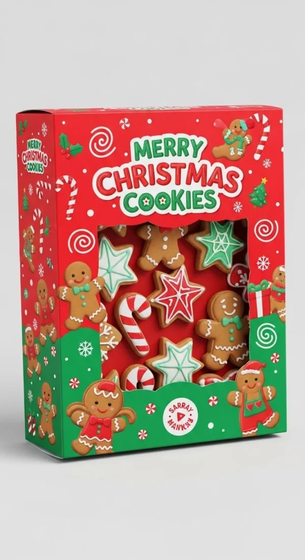 Packer Material Christmas Cookie Boxes | Falcon Packers