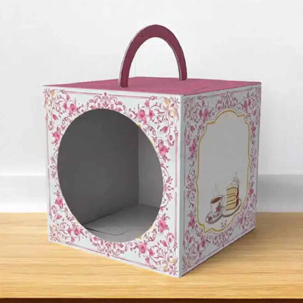 6 inch Cake Box with Window - Image 2