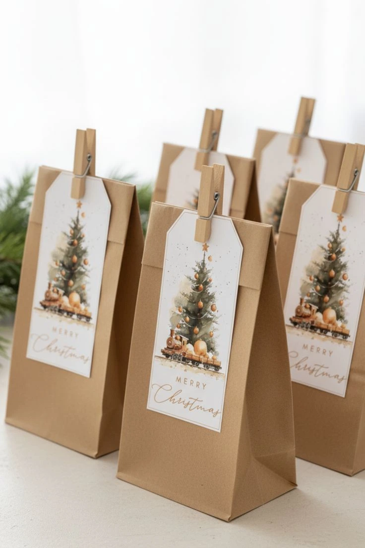 Christmas Paper Bags