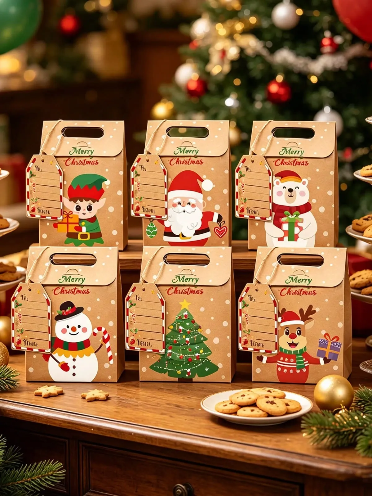 Christmas Mini Treat Bags