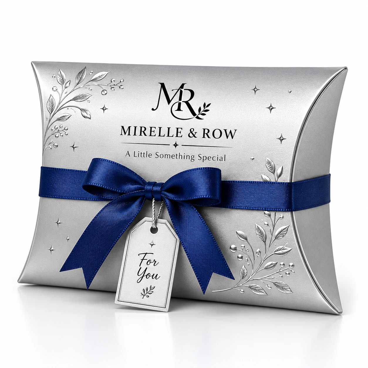 Silver Pillow Boxes
