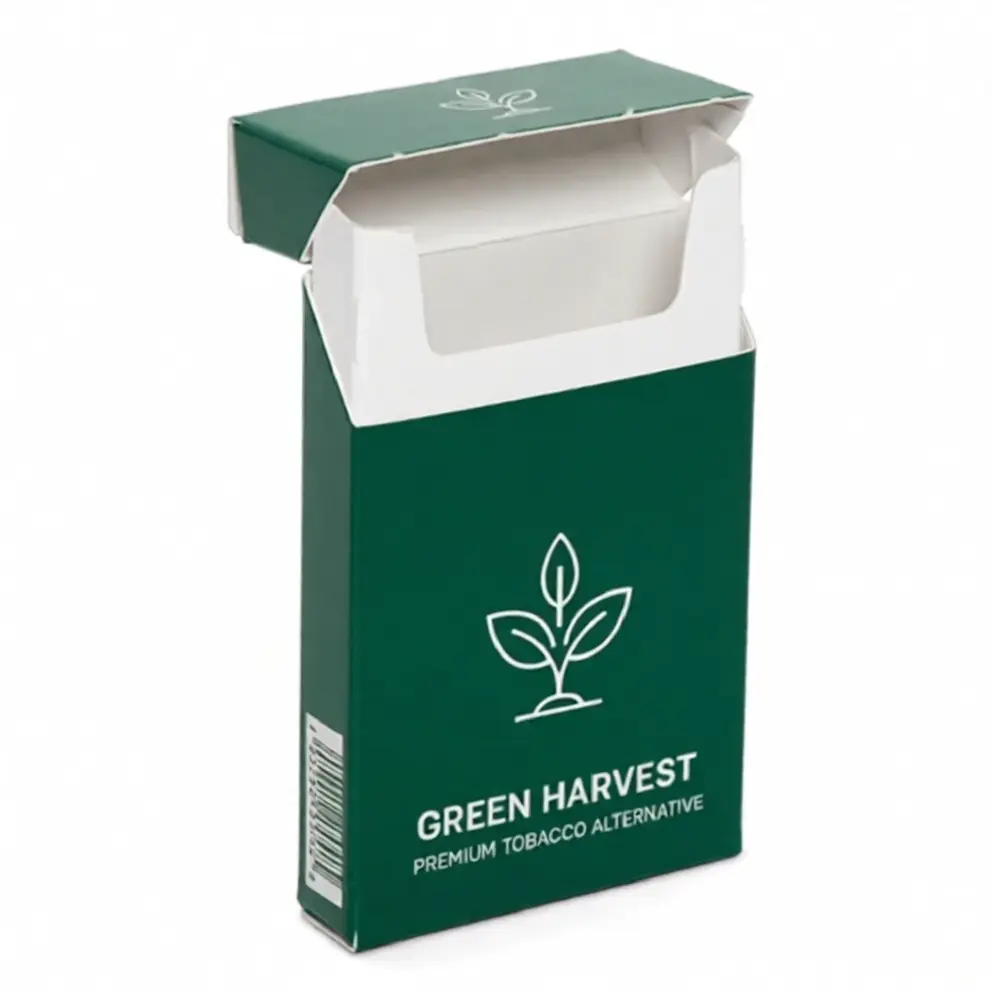 Empty Paper Flip Top Cigarette Boxes